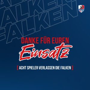 Verabschiedungen in Heilbronn – acht Spieler verlassen die Falken