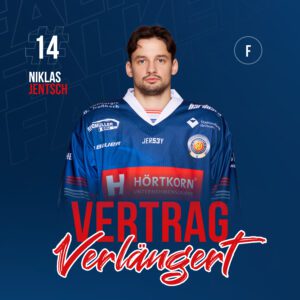 Niklas Jentsch stürmt auch in der kommenden Saison für Heilbronn